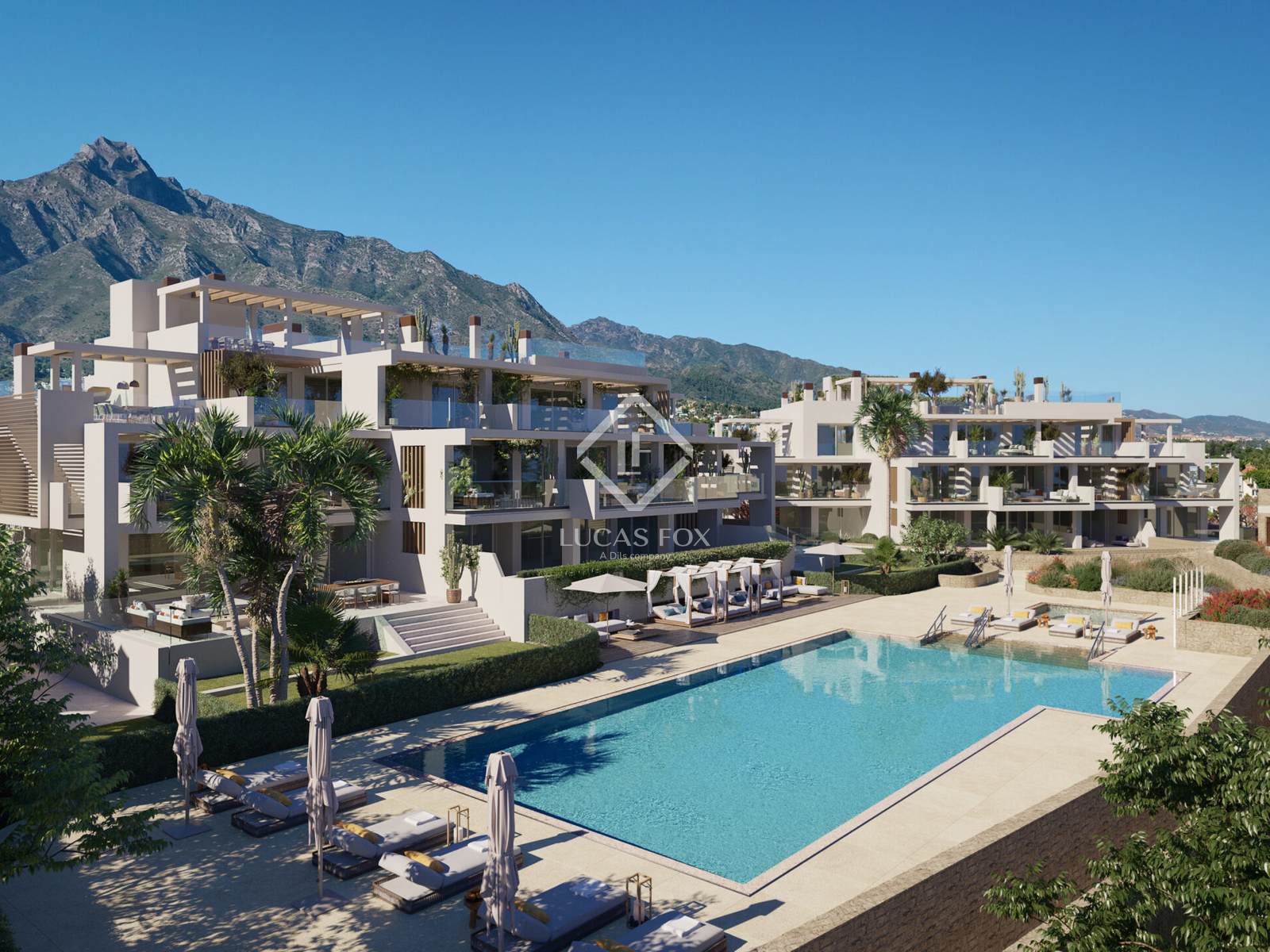 New build 4 Bedroom apartment with 350m² terrace for sale in East Marbella