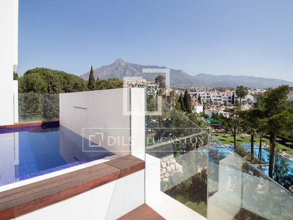 在 Golden Mile, Costa del Sol 324m&sup2; 出售 顶层公寓 包括 157m&sup2; 露台