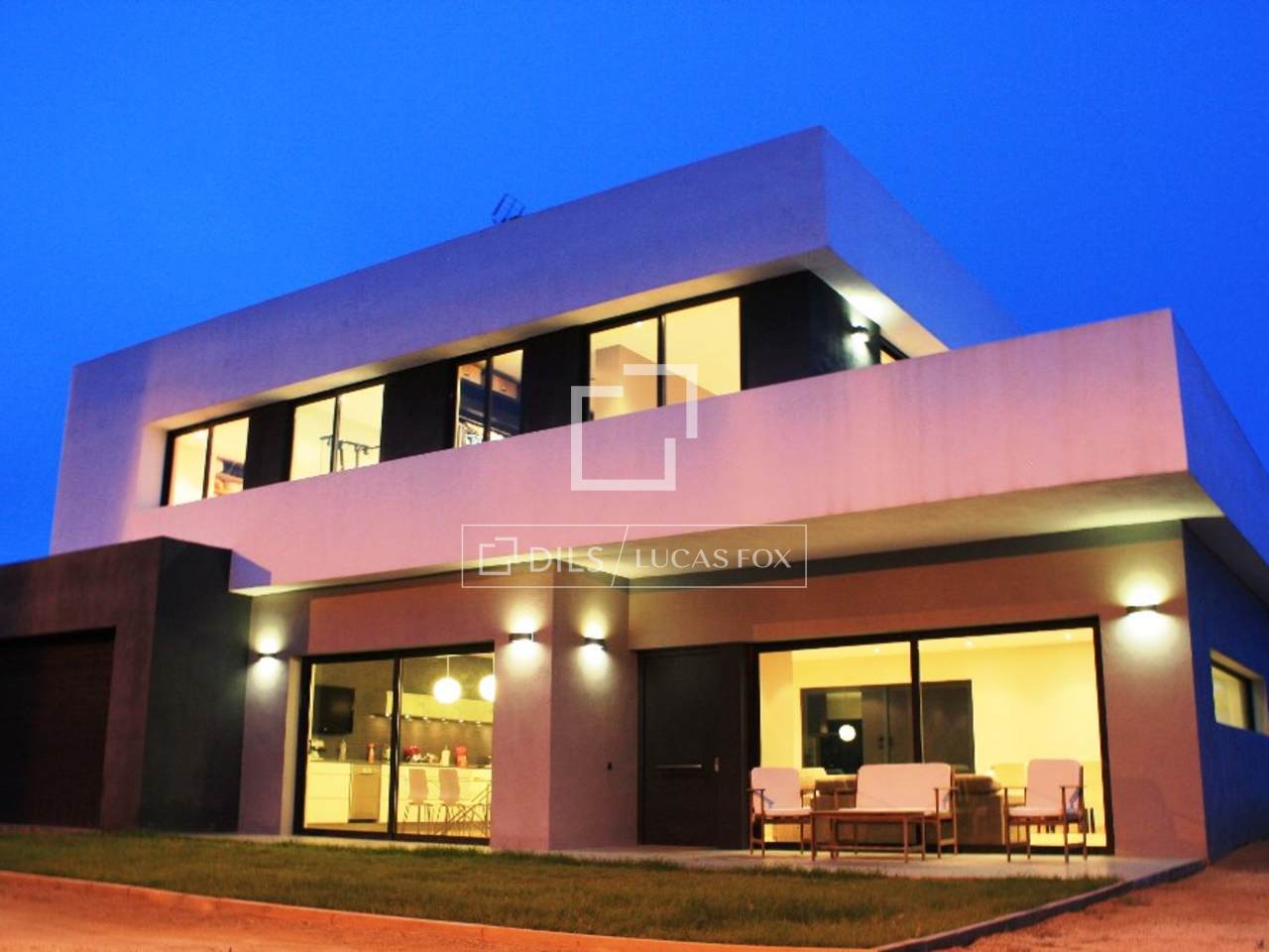 Modern designer property for sale on Barcelona coast