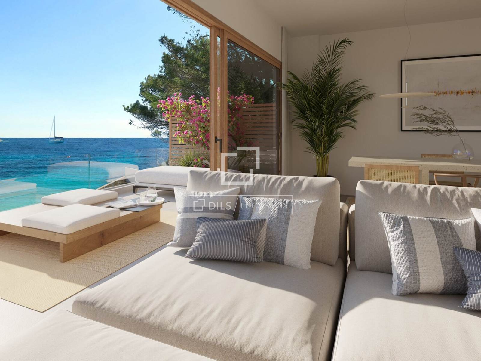 New build 4-bedroom apartment with 105 m² terrace for sale in Santa Eulalia, Ibiza