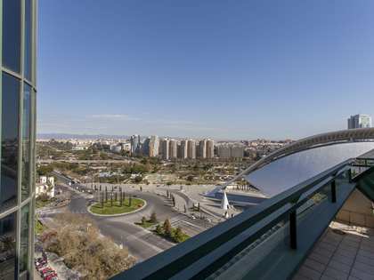 Penthouse de 162m² with 20m² terraço em aluguer em Ciudad de las Ciencias