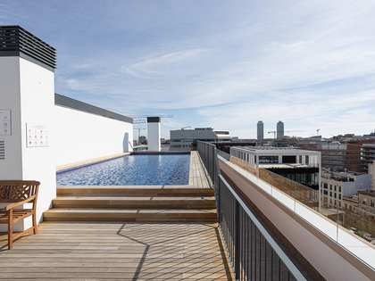 68m² apartment with 21m² terrace for rent in Poblenou
