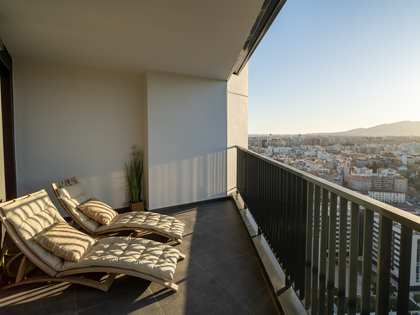 109m² takvåning med 46m² terrass till salu i soho, Malaga