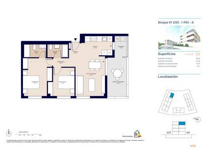 74m² apartment with 10m² terrace for sale in golf, Alicante
