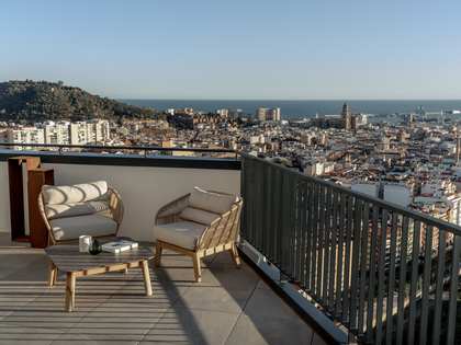 160m² penthouse with 110m² terrace for sale in soho, Málaga