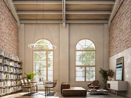 88m² loft with 23m² terrace for sale in Poblenou, Barcelona