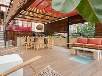 110m² apartment with 85m² terrace for rent in Eixample Right