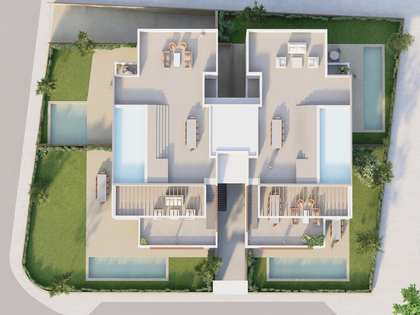 Appartement de 154m² a vendre à Ibiza ville avec 158m² de jardin