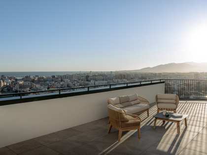 173m² takvåning med 112m² terrass till salu i soho, Malaga