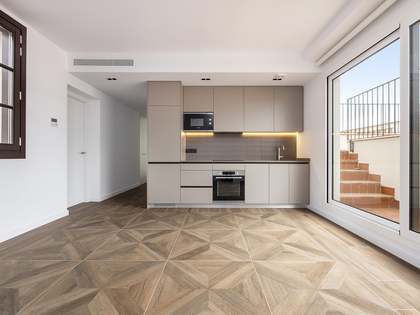 Квартира 57m², 27m² террасa аренда в Борн, Барселона