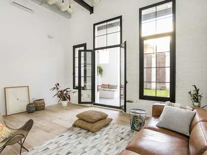 100 m² apartment with 38 m² garden for rent in Poblenou