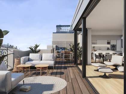 300m² penthouse with 59m² terrace for sale in Eixample Right