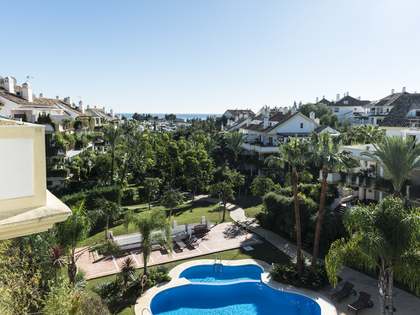 Luxury penthouse with sea views for sale in Golden Mile