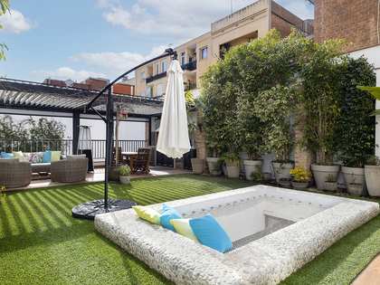 260m² wohnung mit 140m² terrasse zur Miete in Gràcia
