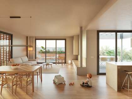 Appartamento di 224m² con giardino di 89m² in vendita a Sant Cugat