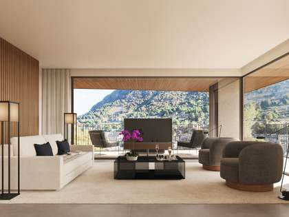 Квартира 135m², 33m² террасa на продажу в Escaldes