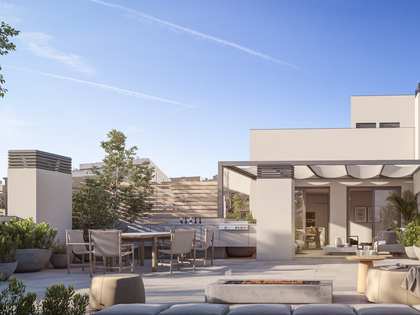 102m² takvåning med 124m² terrass till salu i Gràcia
