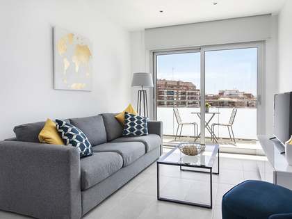 55 m&sup2; apartment with 20 m&sup2; terrace for rent in Les Corts
