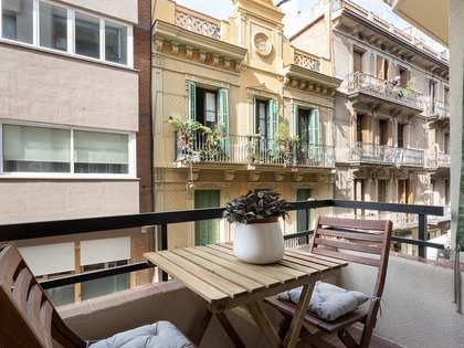 80m² lägenhet med 12m² terrass till uthyrning i Gràcia