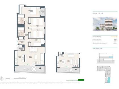 Appartement de 124m² a vendre à Alicante ciudad avec 13m² terrasse