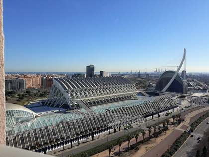 Penthouse van 169m&sup2; te koop met 130m&sup2; terras in Ciudad de las Ciencias