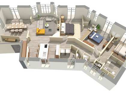 Appartement de 152m² a vendre à South France avec 150m² terrasse