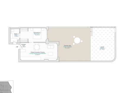 Appartement de 48m² a vendre à El Campello avec 41m² terrasse