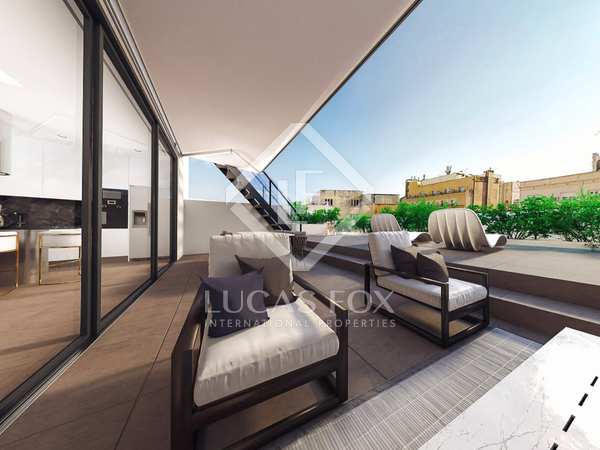 195m² penthouse with 180m² terrace for sale in Gótico