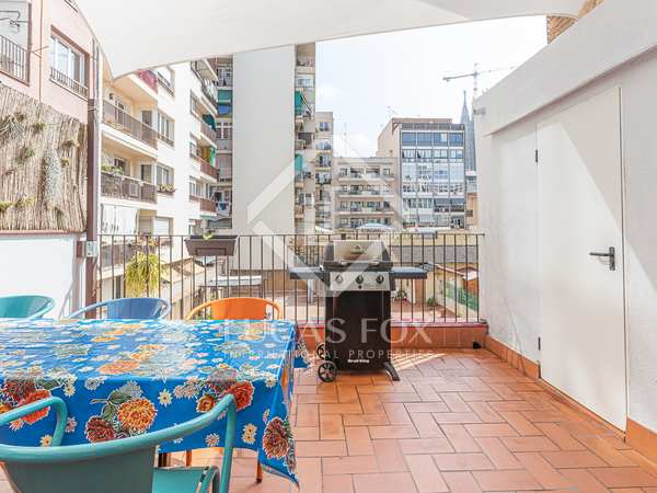 101m² apartment with 24m² terrace for sale in Eixample Right