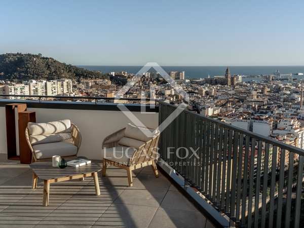 160m² penthouse with 110m² terrace for sale in soho, Málaga