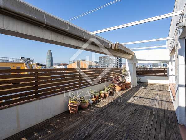 172m² apartment with 37m² terrace for sale in Poblenou