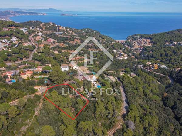 600m² plot for sale in Sa Riera / Sa Tuna, Costa Brava