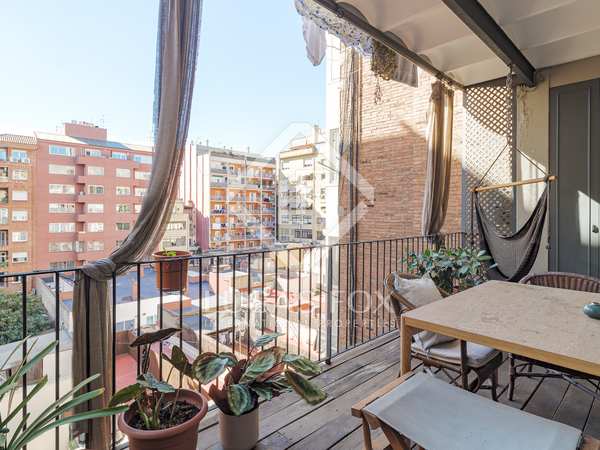80m² apartment with 13m² terrace for rent in Eixample Left