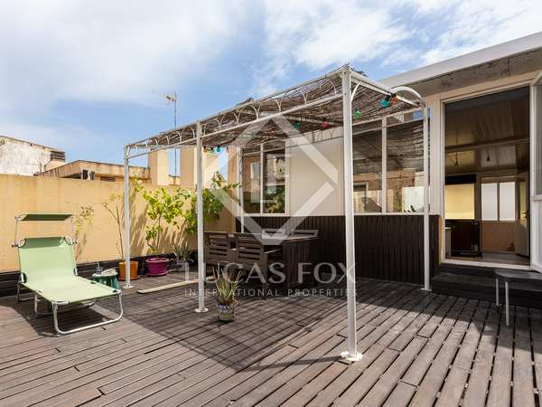 147m² penthouse with 36m² terrace for sale in Poble Sec