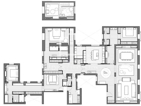Penthouse van 405m² te koop in Recoletos, Madrid
