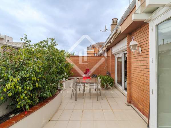 268m² penthouse with 65m² terrace for sale in Les Corts