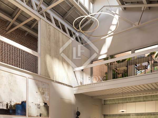 109m² loft with 12m² terrace for sale in Poblenou