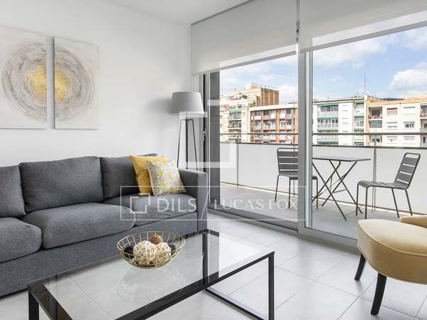 75 m² apartment with 25 m² terrace for rent in Les Corts