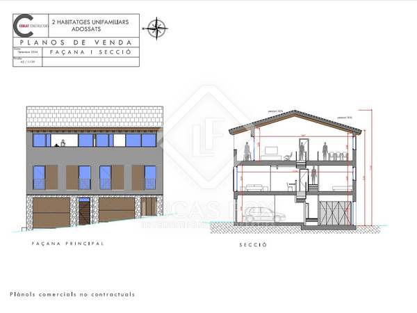 217m² hus/villa med 26m² Trädgård till salu i La Cerdanya