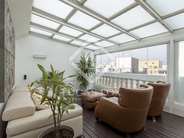 Duplex designer penthouse for rent in Eixample, Valencia
