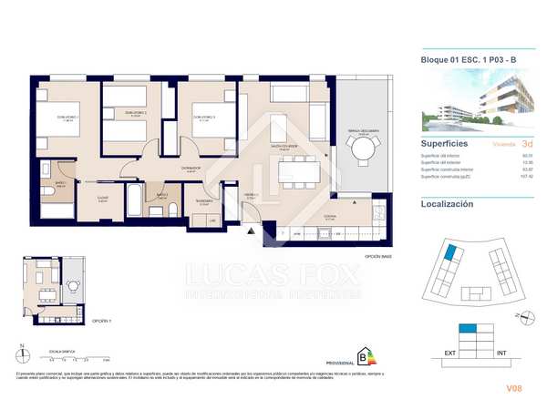 80m² apartment with 11m² terrace for sale in Alicante Golf