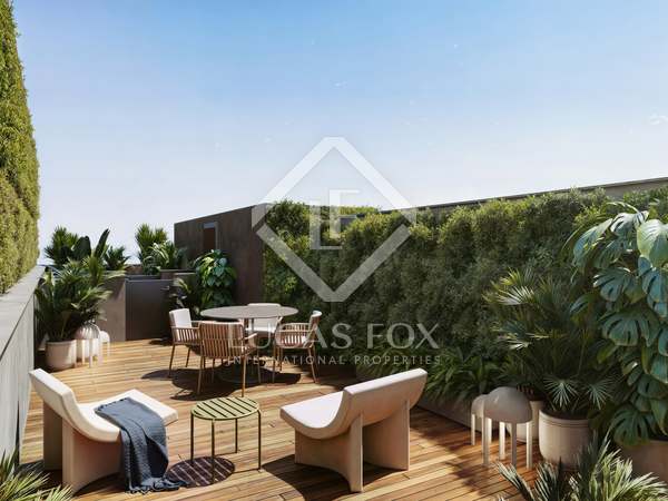 Appartamento di 48m² con 21m² terrazza in vendita a Gràcia