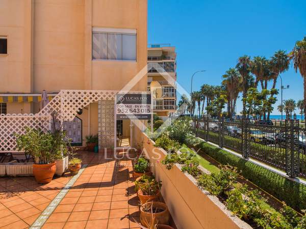 138m² apartment with 100m² terrace for sale in Malagueta - El Limonar