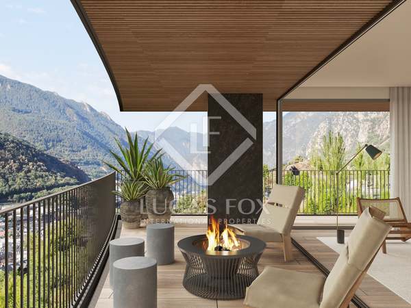 124m² apartment with 103m² terrace for sale in Escaldes