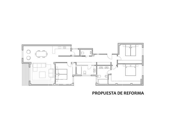 Apartmento de 132m² à venda em Ruzafa, Valencia