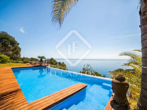 Luxury villa for sale in Blanes on the Costa Brava, Spain