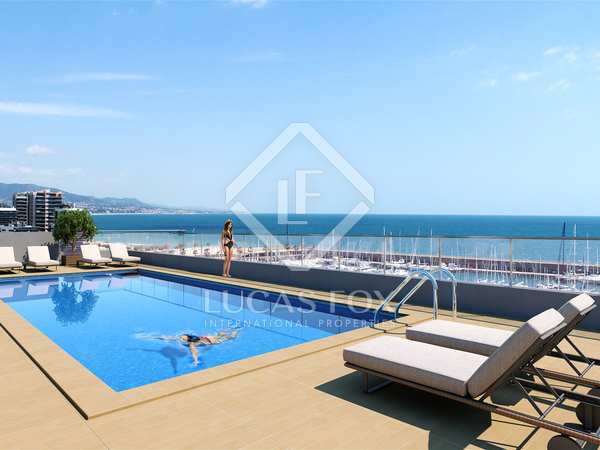 105m² apartment with 13m² terrace for sale in Badalona