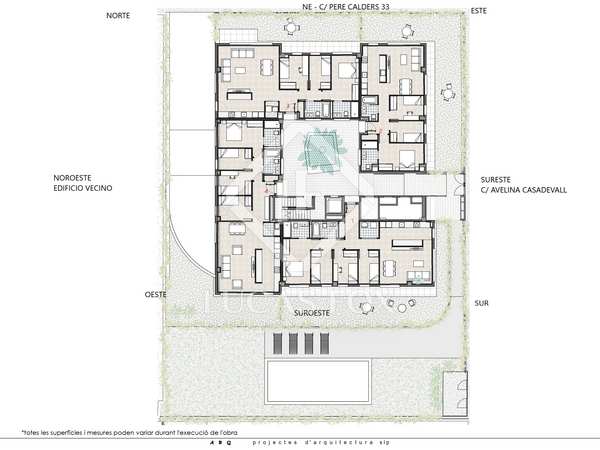 87m² lägenhet med 20m² terrass till salu i Volpelleres
