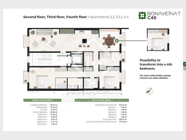 175m² apartment for sale in Ruzafa, Valencia