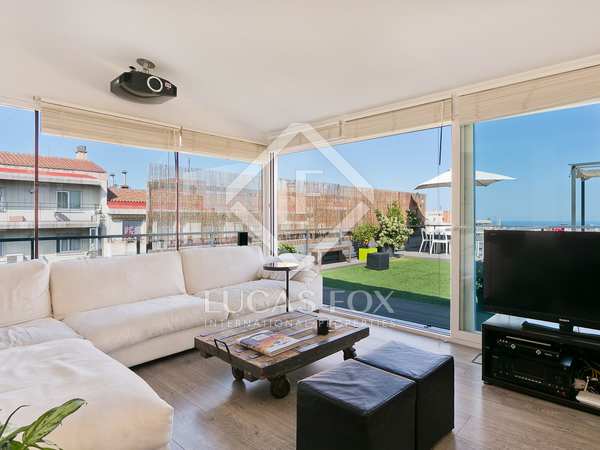 Penthouse de 96m² a vendre à Sant Gervasi - La Bonanova avec 150m² terrasse